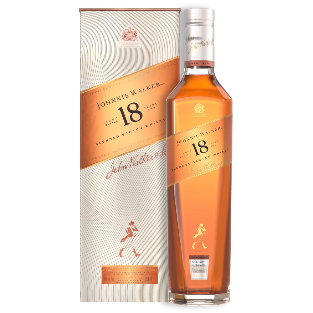 Johnnie Walker Platinum 18 – Luxury Blended Scotch - Library Of