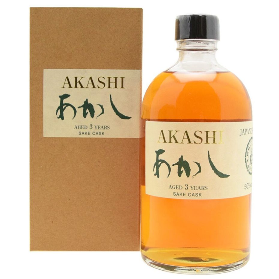 AKASHI SINGLE MALT SAKE CASK 3 YEARS