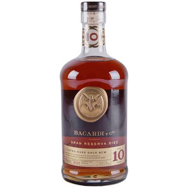 BACARDI GRAN RESERVA DIEZ 10 YEARS