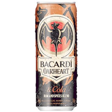 Bacardi Oakheart Cola 250ml