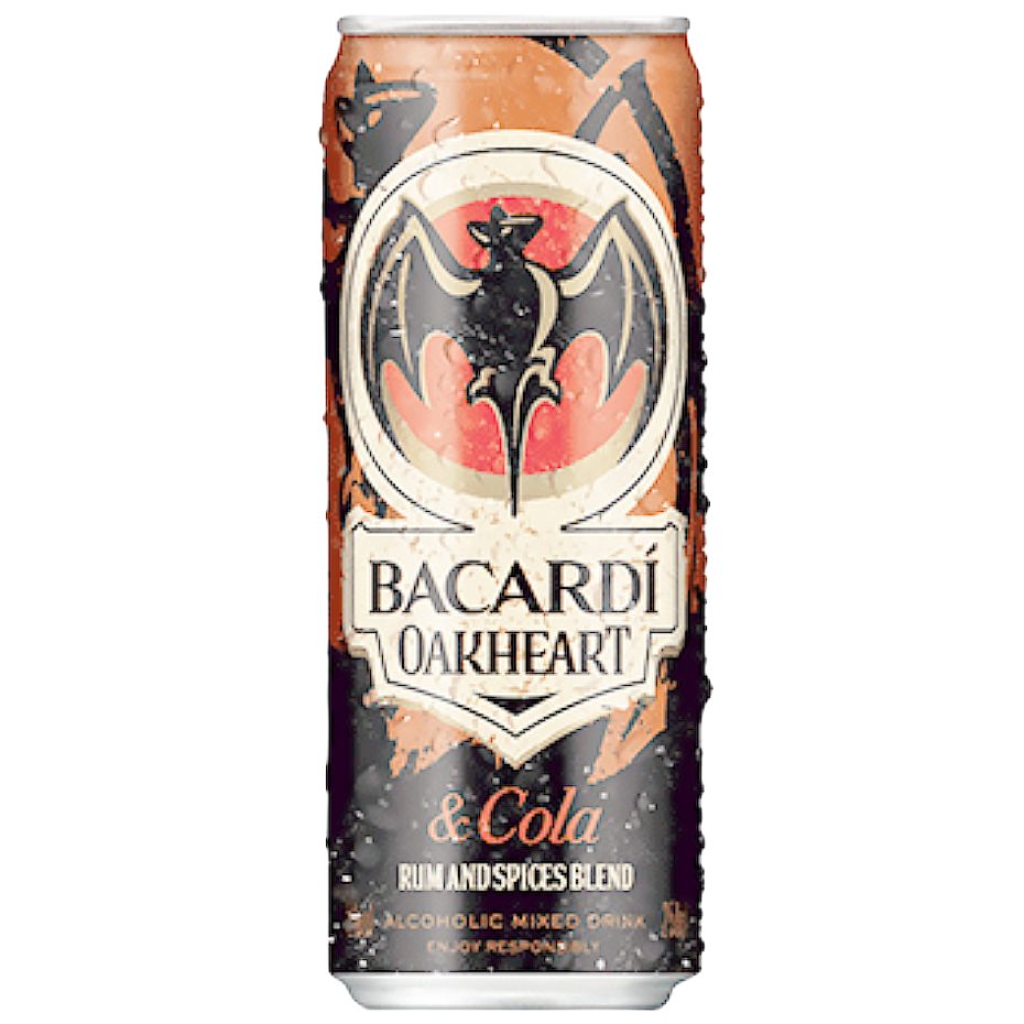 Bacardi Oakheart Cola 250ml