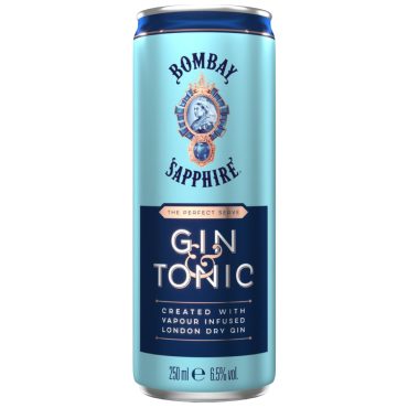 Bombay Sapphire Gin & Tonic 250ml