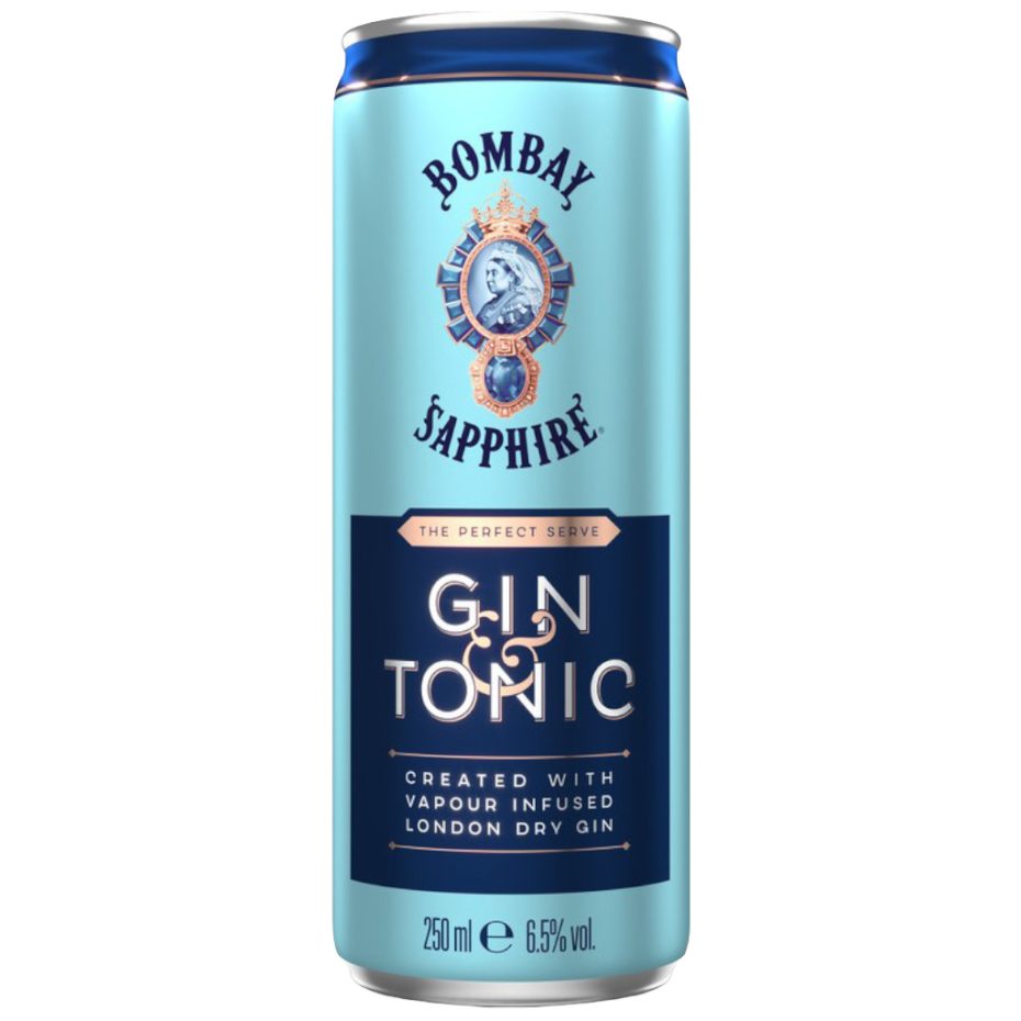 Bombay Sapphire Gin & Tonic 250ml