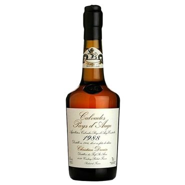 Calvados Christian Drouin Millesime 1988 Pays d’Auge