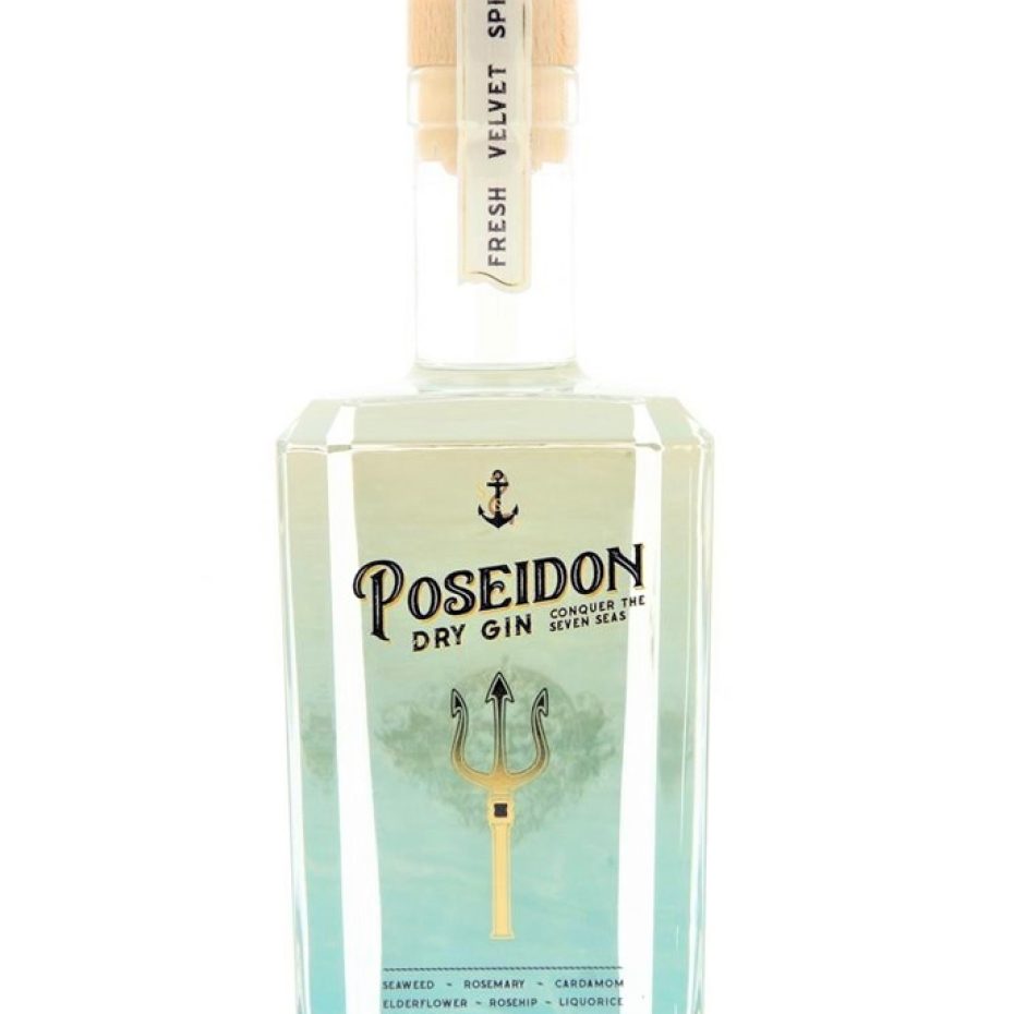 Poseidon Dry Gin - Bottleshot