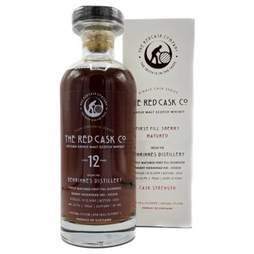 Red Cask Company Benrinnes 12 Years 2009