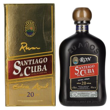 Santiago De Cuba 20 Years Extra Anejo + GB