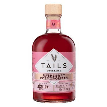 Tails Cocktails Raspberrry Cosmopolitan