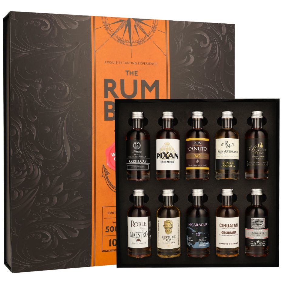 The Rum Box Red Edition 10 x 0,05 ltr