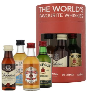 World’s End Favourite Whisky Miniset 4x5cl